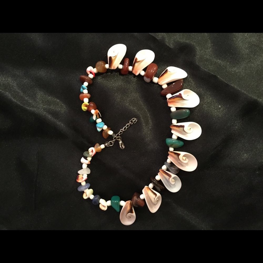 Seashell necklace